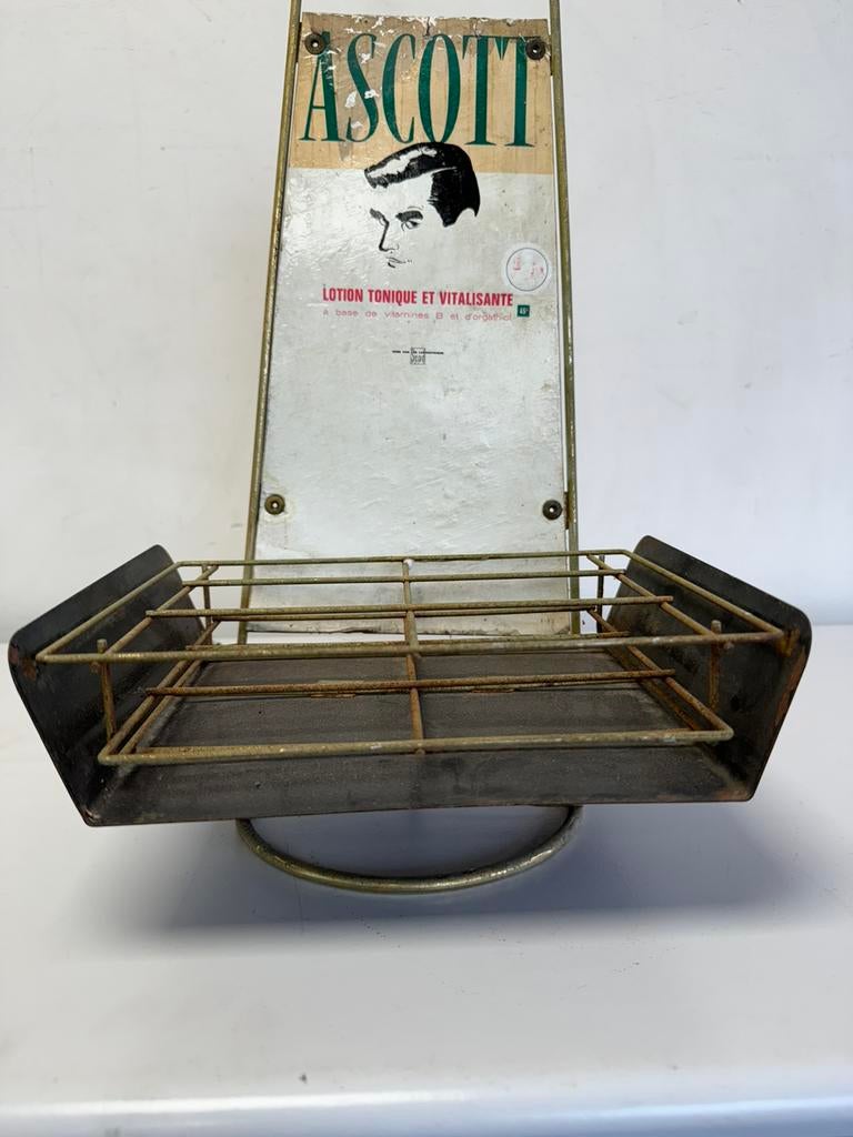 ASCOTT oud reclame winkel display, Verzamelen, Ophalen of Verzenden, Gebruikt, Reclamebord