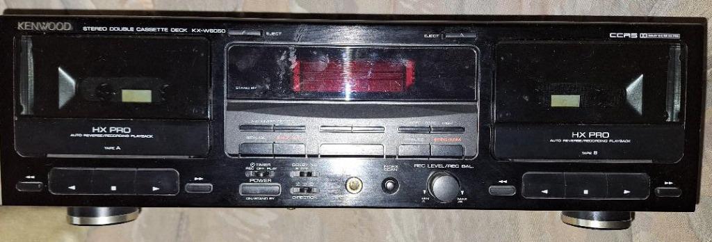 Kenwood Tapedeck KX-W6050 werkt niet, Audio, Tv en Foto, Ophalen, Defecte bandrecorder