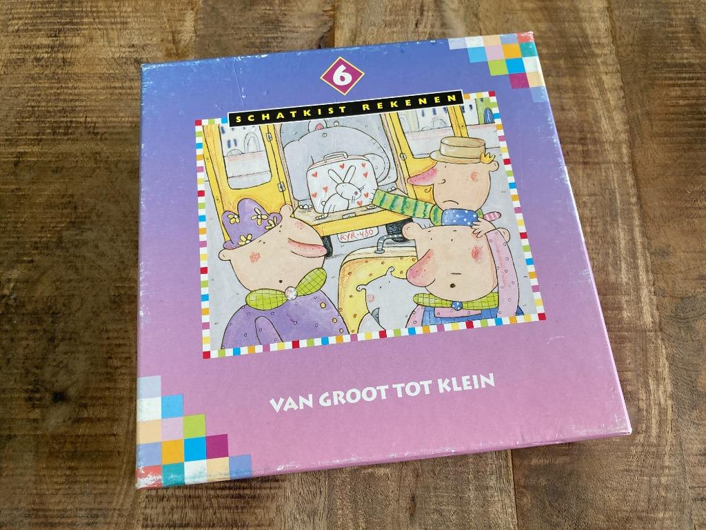 Schatkist rekenen 6 - van groot tot klein - Zwijsen, Kinderen en Baby's, Ophalen of Verzenden, Gebruikt, Rekenen