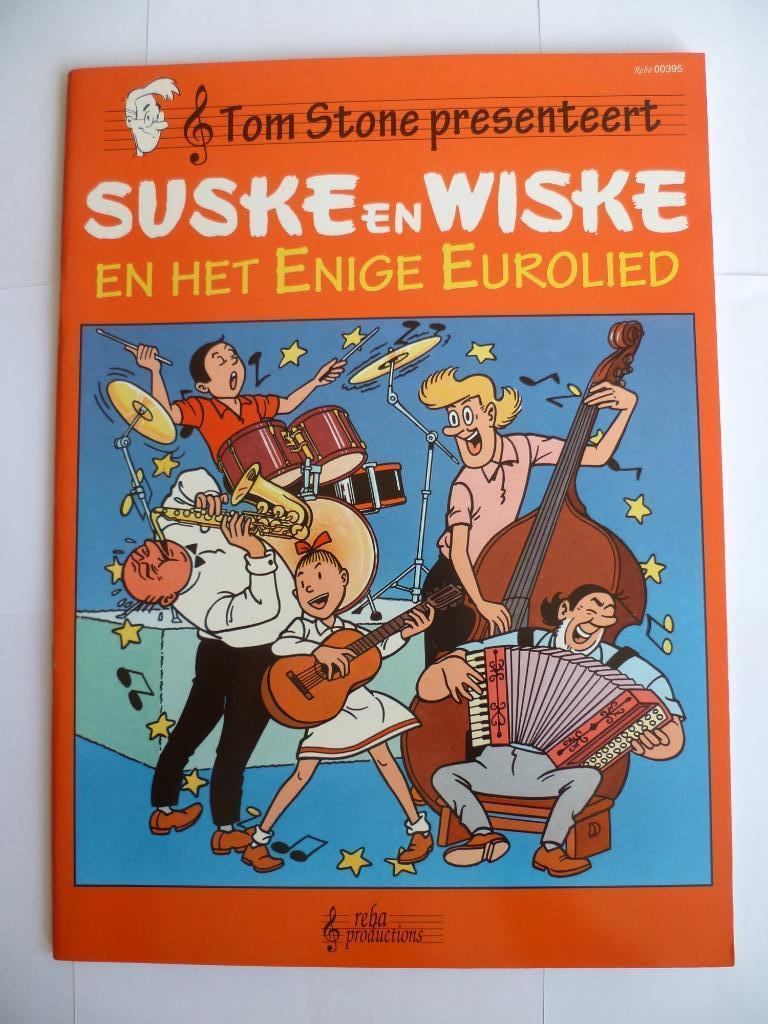 SUSKE EN WISKE"EN HET ENIGE EUROLIED"UIT 1997, Willy Vandersteen, Une BD, Comme neuf, Envoi