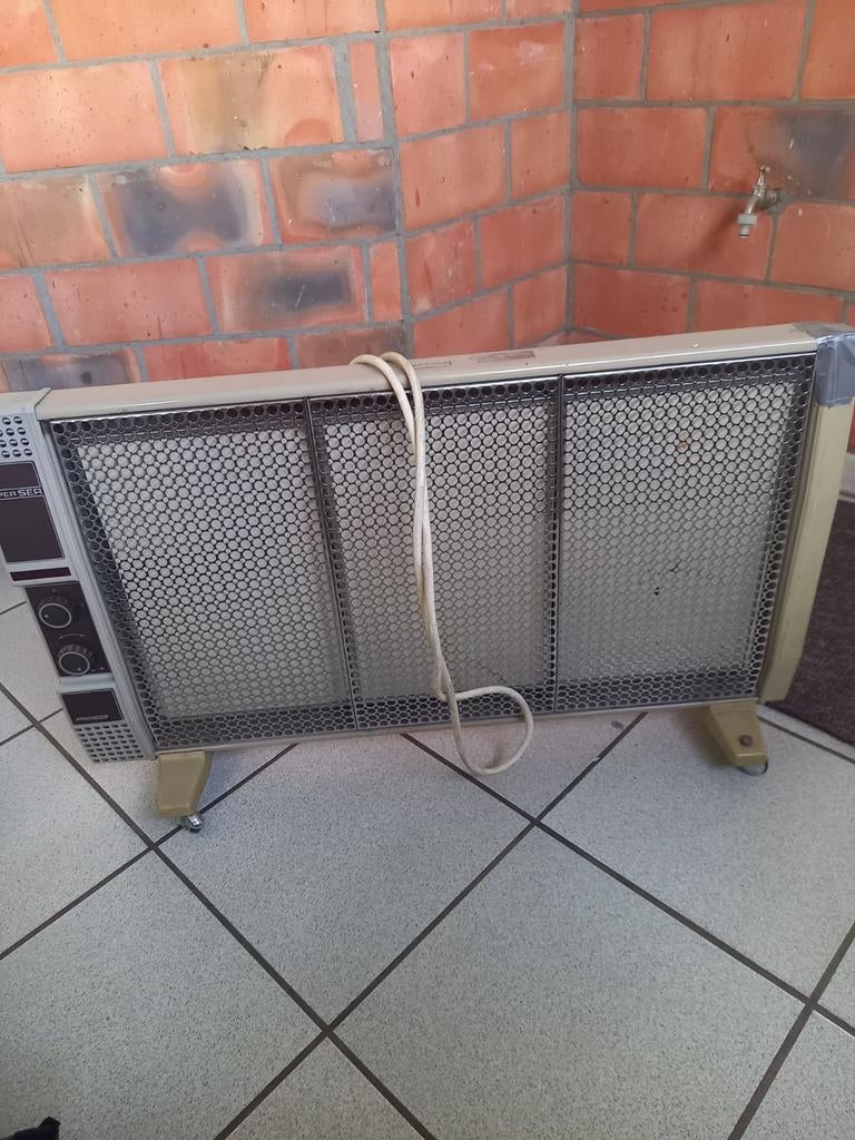 Electrisch vuurtje  bijverwarming, Ophalen, Gebruikt