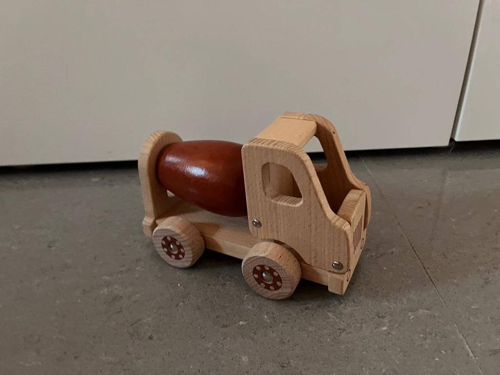 Playtive houten betonmixer, Enlèvement, Comme neuf