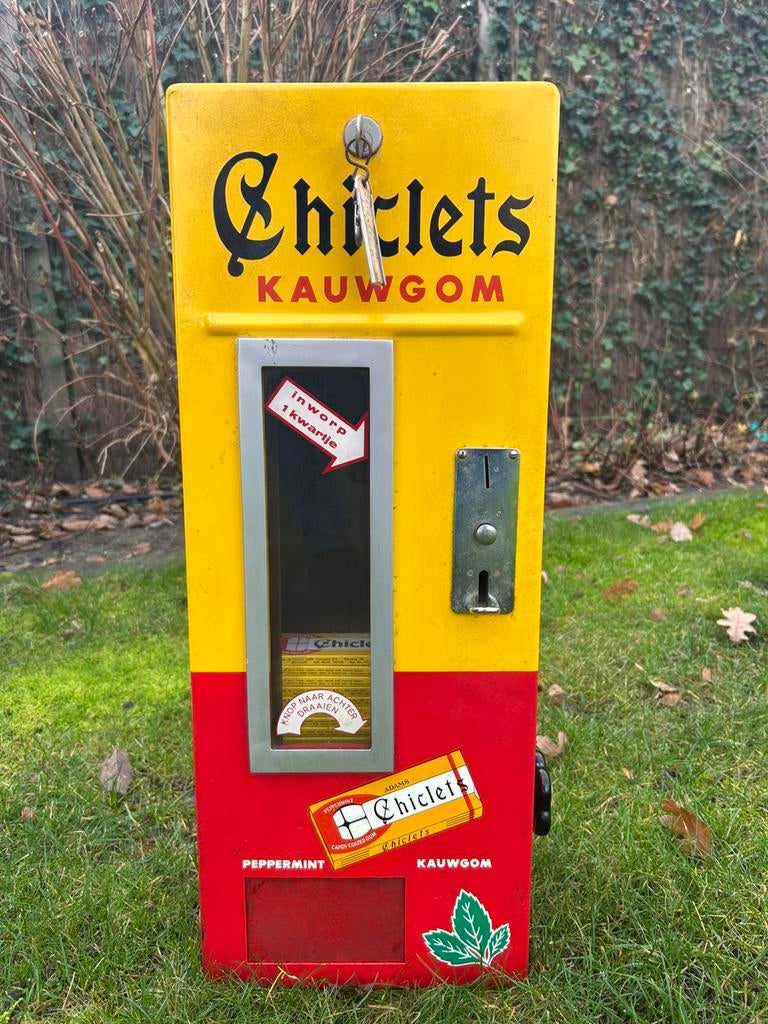 Chiclets kauwgom automaat, Collections, Machines | Autre, Comme neuf, Enlèvement ou Envoi