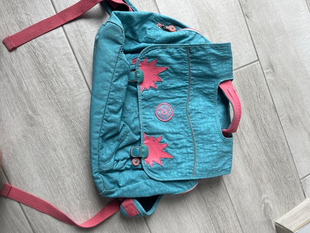 Sac kipling, 30 à 40 cm, Comme neuf, Enlèvement, Bleu
