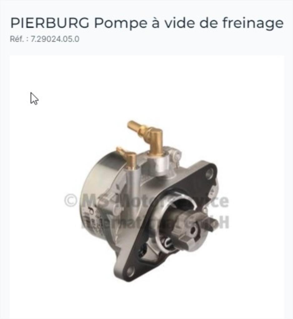 Opel Astra Pompe à vide de freinage PIERBURG 55193232, Autos : Pièces & Accessoires, Enlèvement ou Envoi, Opel
