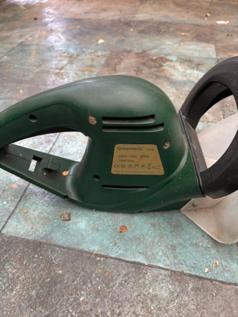 heggenschaar, Ophalen, Gebruikt