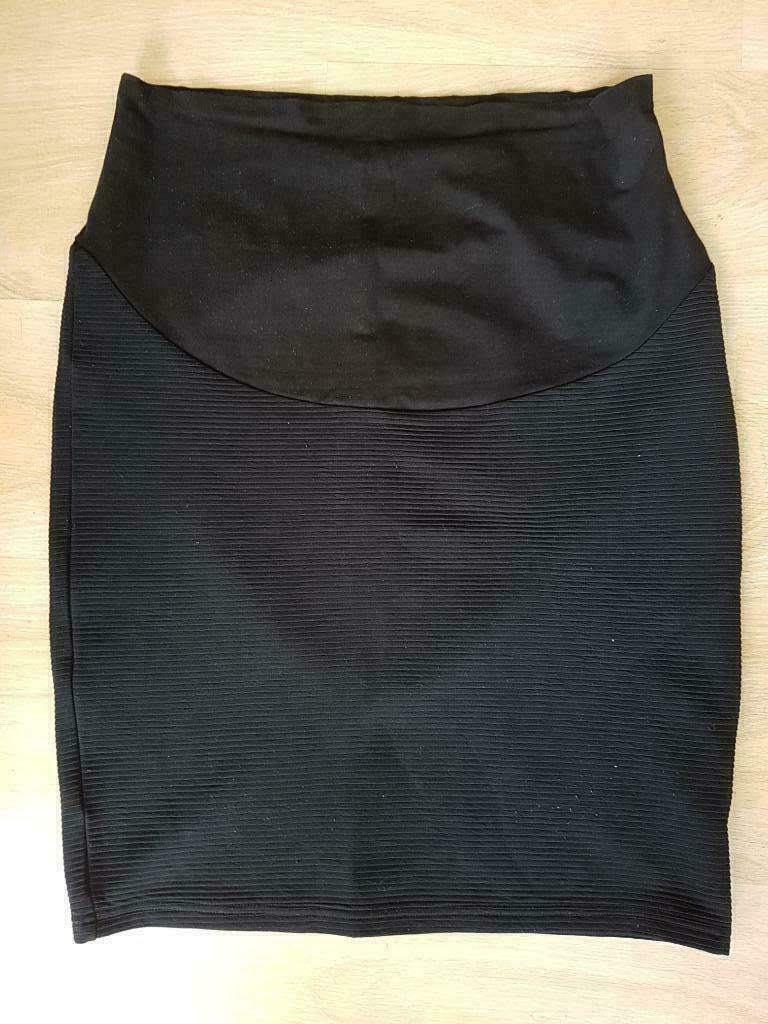 zwangerschapskleding, Rok, Zwart, Maat 42/44 (L), Ophalen of Verzenden
