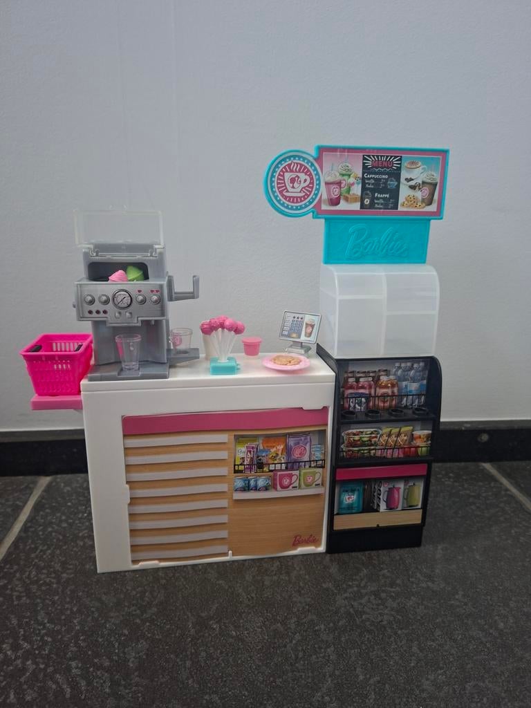 Barbie winkeltje, Ophalen, Accessoires