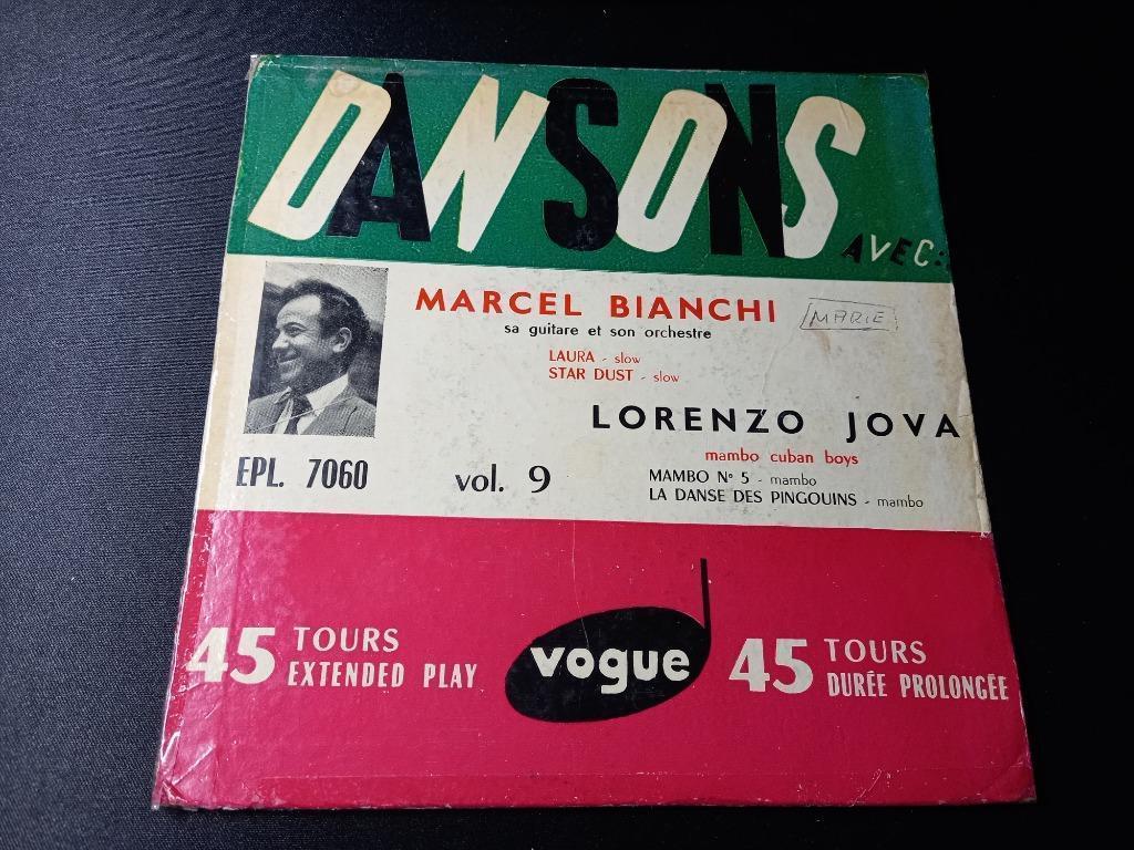 Marcel Bianchi/Lorenzo Jova - Danses Avec vol.9 - Épisode 7, Latino et Salsa, Enlèvement ou Envoi, Utilisé, 7 pouces
