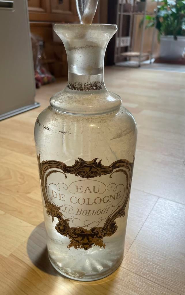Eau de cologne Vintage fles - gevuld JC Boldoot, Verzamelen, Ophalen, Zo goed als nieuw, Overige typen, Gevuld