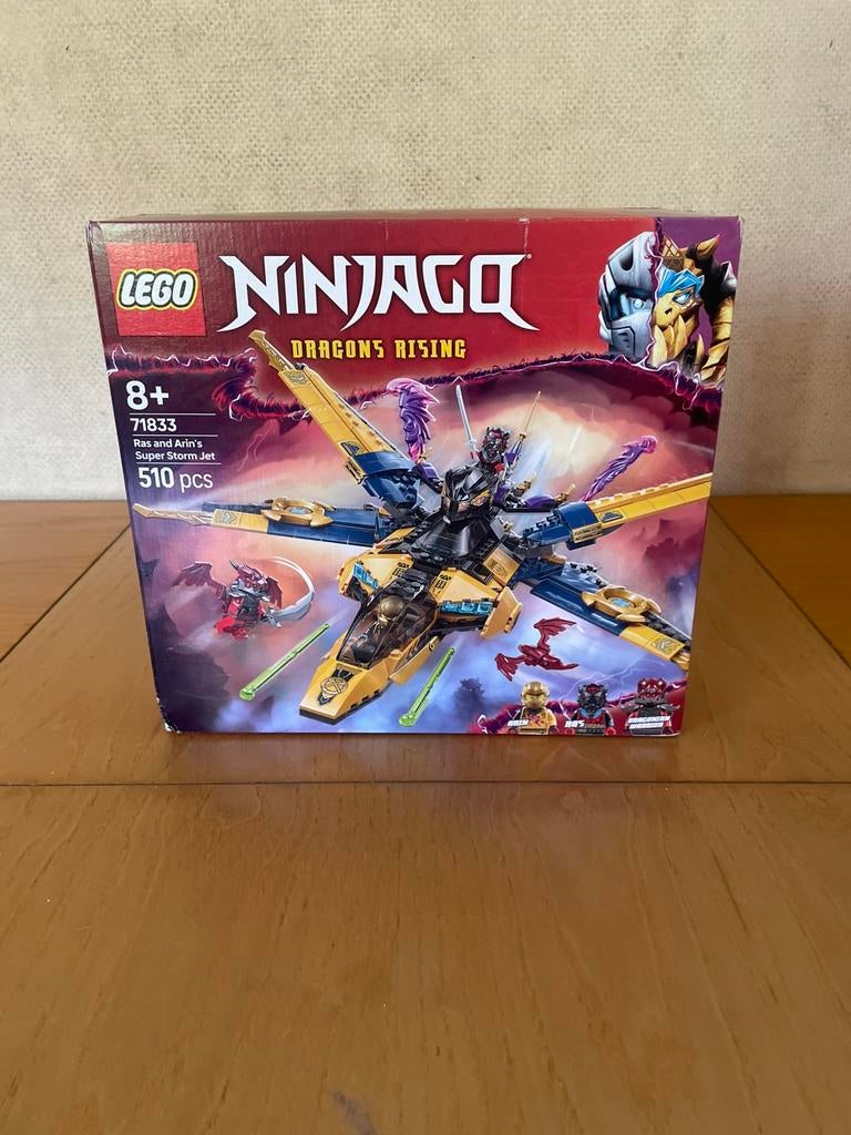 LEGO NINJAGO RAS AND ARIN’S SUPER STORM JET 71833 NIEUW, Kinderen en Baby's, Speelgoed | Duplo en Lego, Nieuw, Lego, Complete set