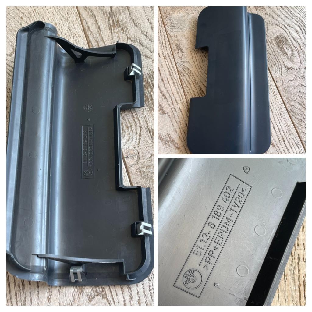 OEM BMW E39 5  #51128189402 afdekking achterbumper trekhaak, Auto-onderdelen, Nieuw, Ophalen of Verzenden, Achter, Bumper