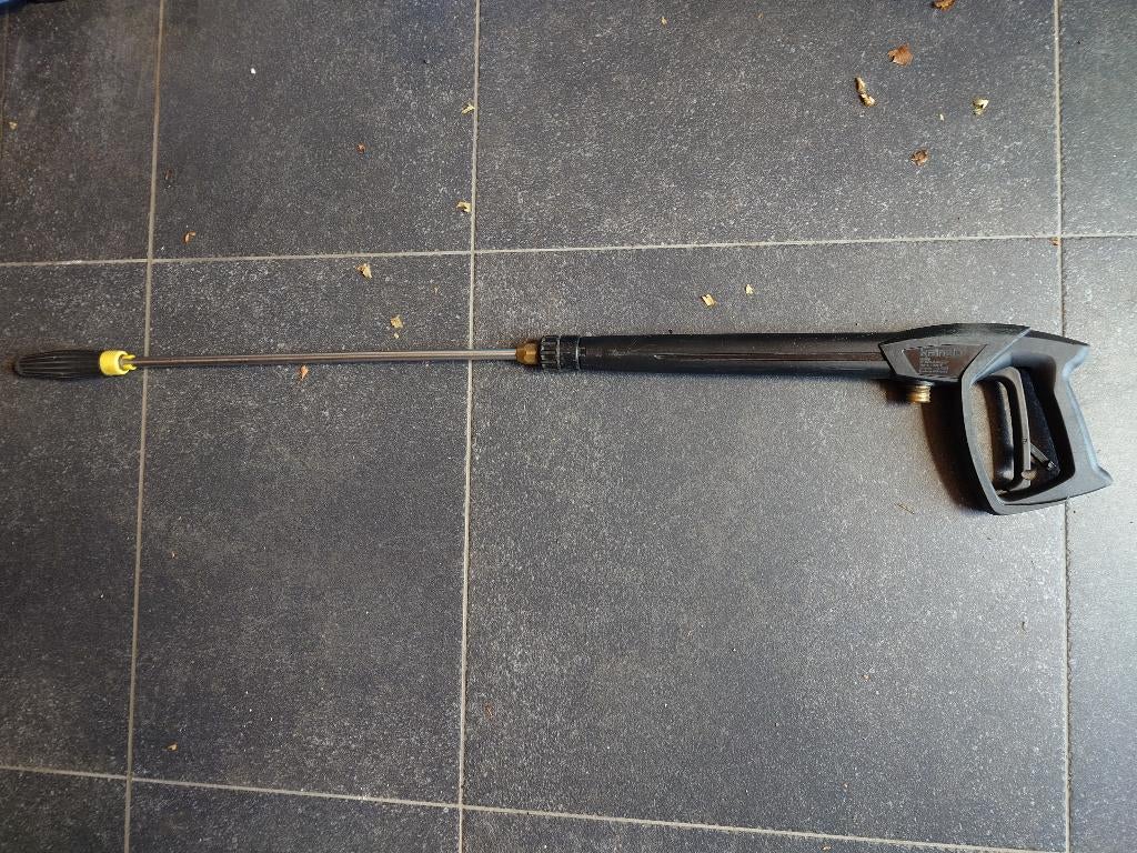 Kranzle hogedrukpistool roestvrij staal met vario-jet nozzle, Tuin en Terras, Ophalen of Verzenden, Gebruikt, Kranzle, Met regelbare waterdruk