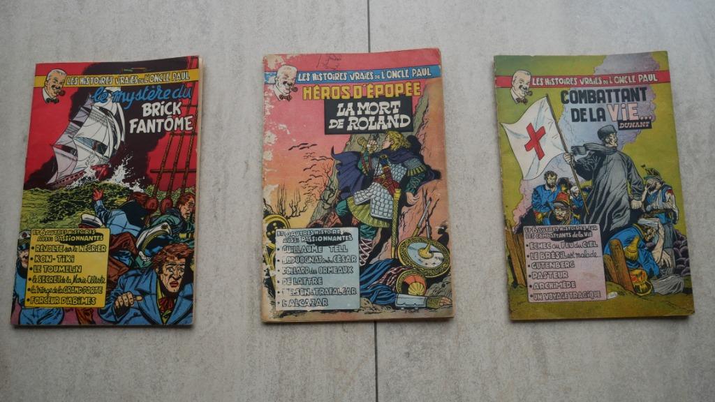 BD Oncle Paul Le mystère brick Héros épopée Combattant vie, Ophalen of Verzenden