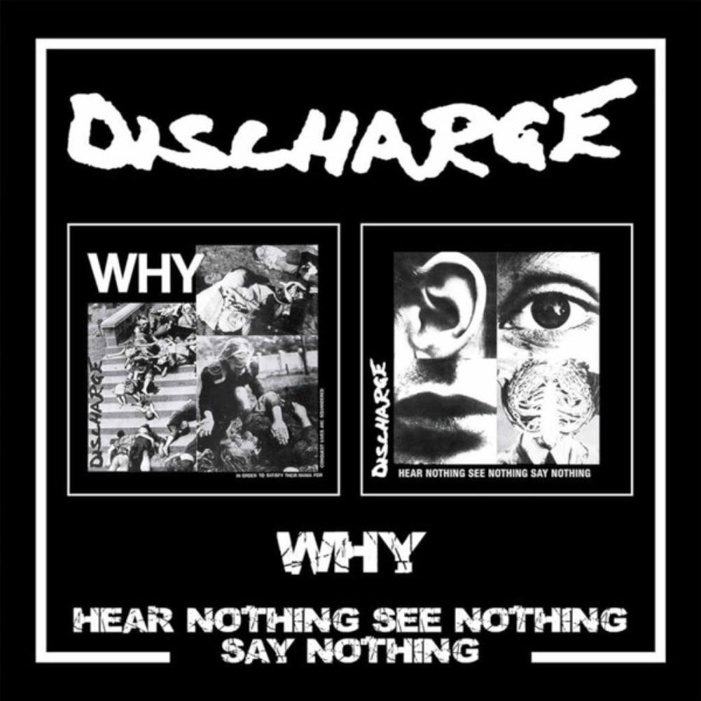 CD NEW: DISCHARGE - Why + Hear nothing see nothing (...), Ophalen of Verzenden, Nieuw in verpakking