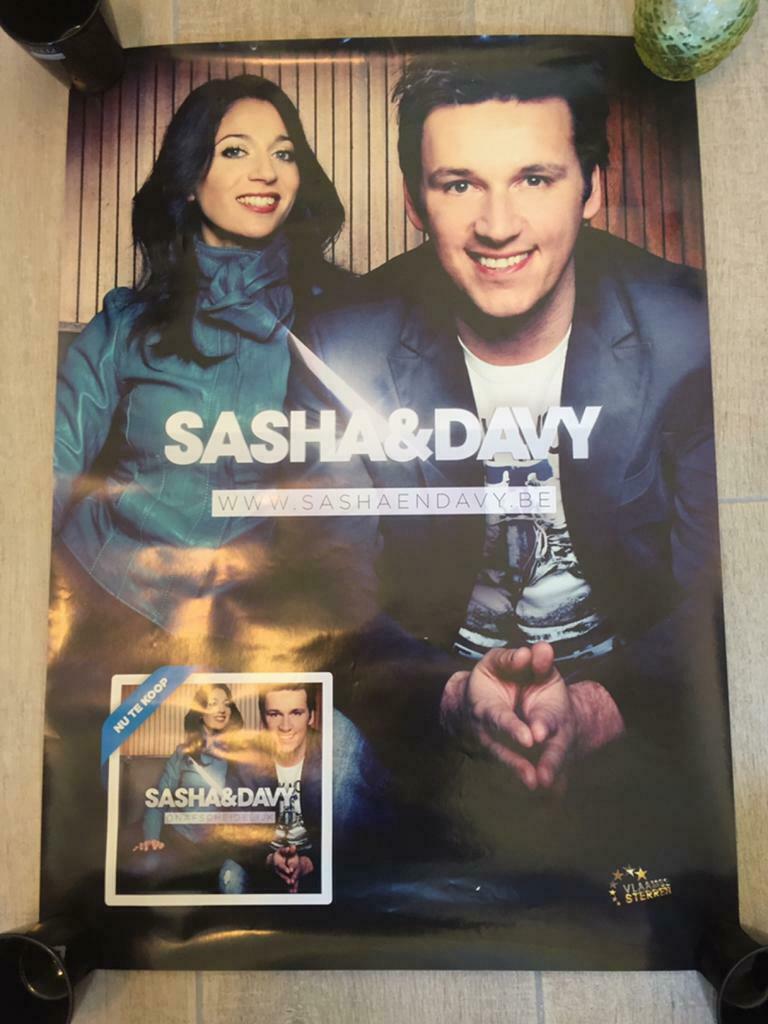 Poster Sasha & Davy, Enlèvement ou Envoi, Rectangulaire vertical, Musique