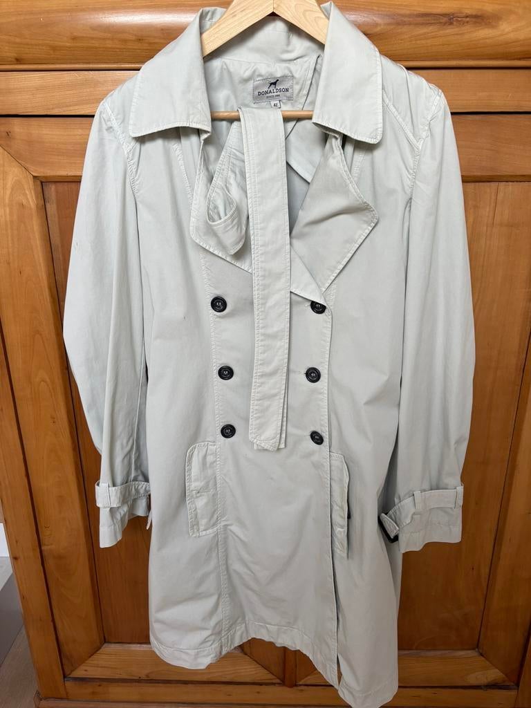 Trench/gabardine Donaldson T 42, Donaldson, Maat 42/44 (L), Ophalen of Verzenden, Grijs