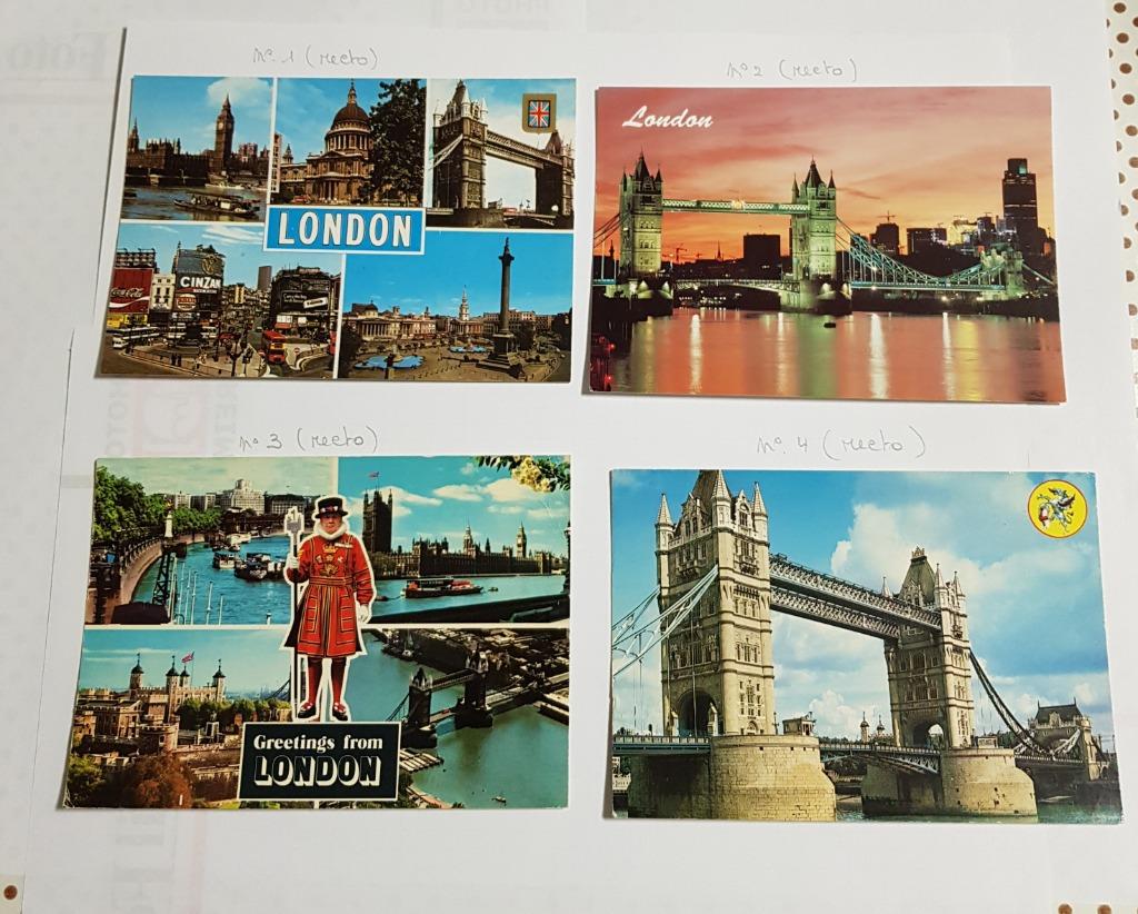 Ansichtkaarten uit Old England, Verzamelen, Ophalen of Verzenden, 1960 tot 1980, Gelopen, Engeland