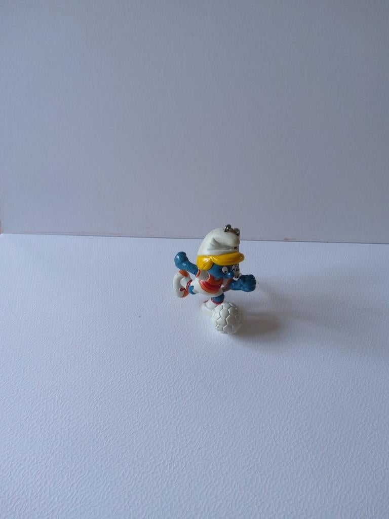Smurfin voetbal, Verzamelen, Ophalen of Verzenden, Gebruikt, Smurfin, Poppetje, Figuurtje of Knuffel