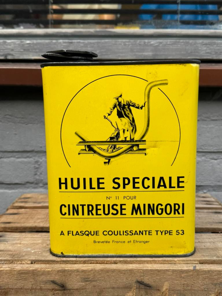 Bidon d'huile rare Mongori Paris, Enlèvement, Utilisé, Emballage