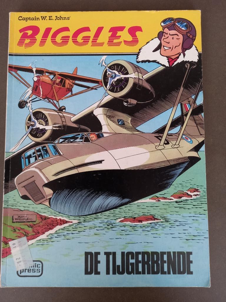 Strip Biggles, Livres, Une BD, Enlèvement, Utilisé, Björn Karlström