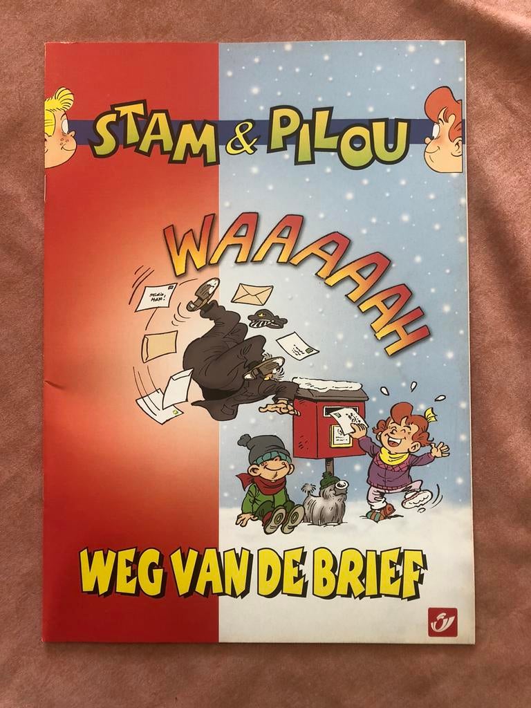 Stam & Pilou - weg van de brief, Enlèvement