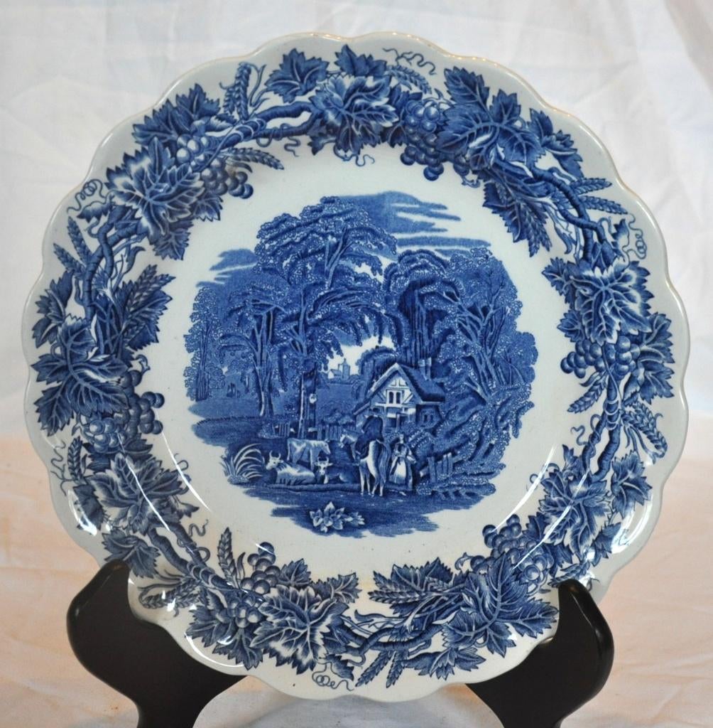 assiette en faience british senery A8024, Enlèvement ou Envoi