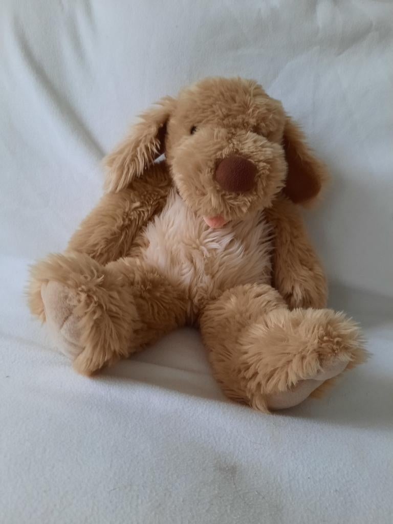 Superzachte pluche hond, Ophalen of Verzenden, Zo goed als nieuw, Hond