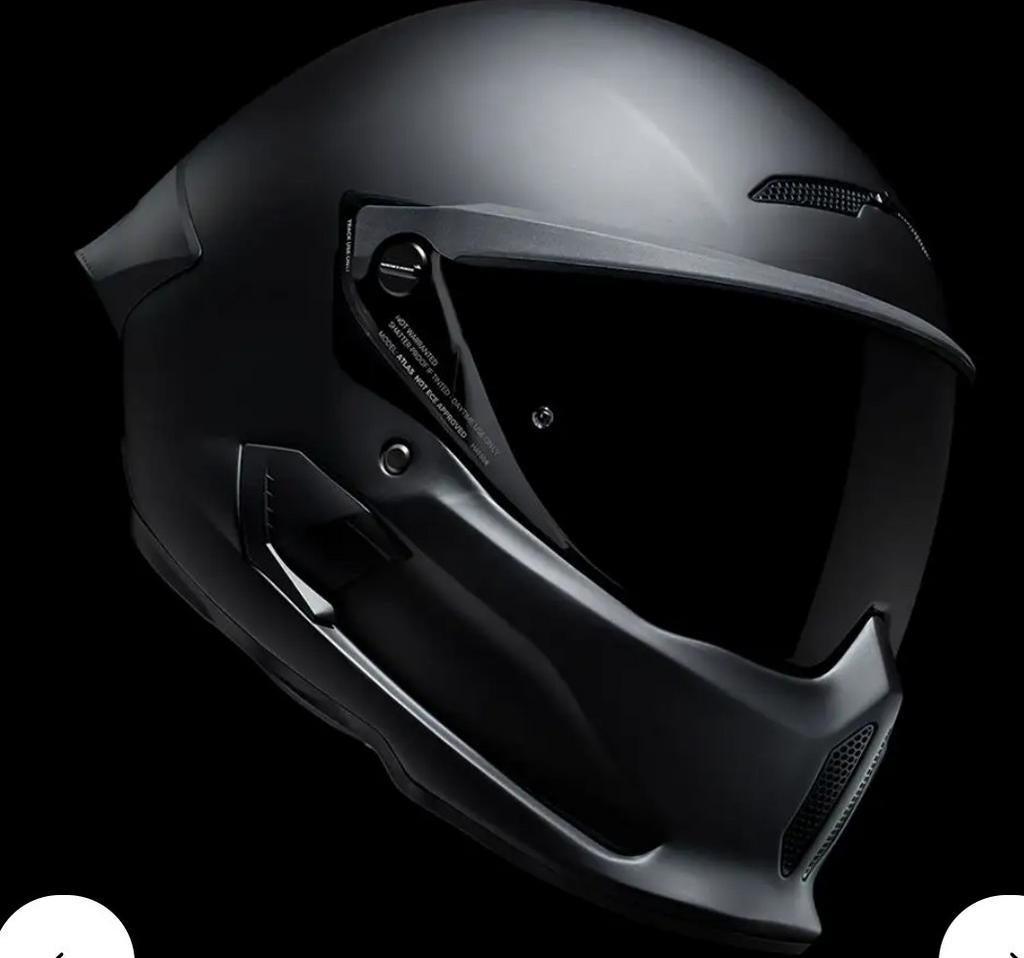 Ruroc motorhelm track carbon, Enlèvement