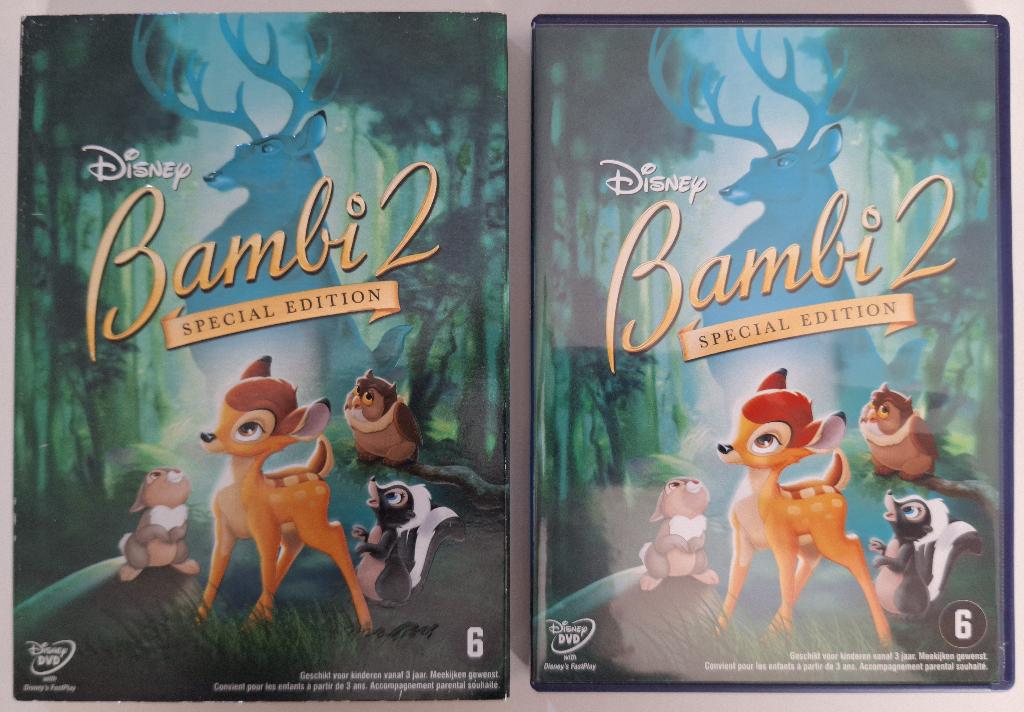 Disney Bambi 2 (DVD Special Edition), Cd's en Dvd's, Dvd's | Kinderen en Jeugd, Zo goed als nieuw, Film, Dieren, Ophalen of Verzenden