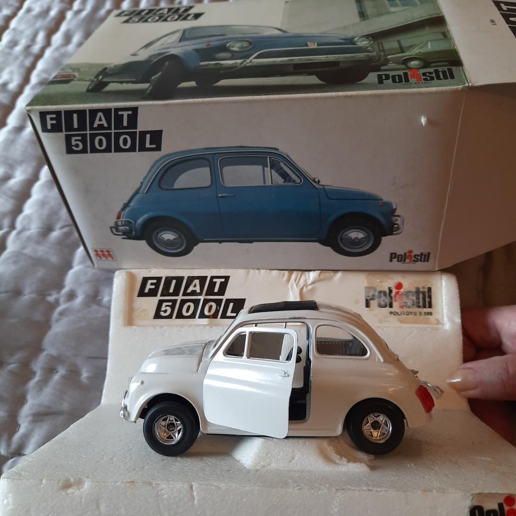 POLISTIL 1/24 : FIAT 500 L * MIB *, Ophalen, Nieuw, Auto, Overige merken