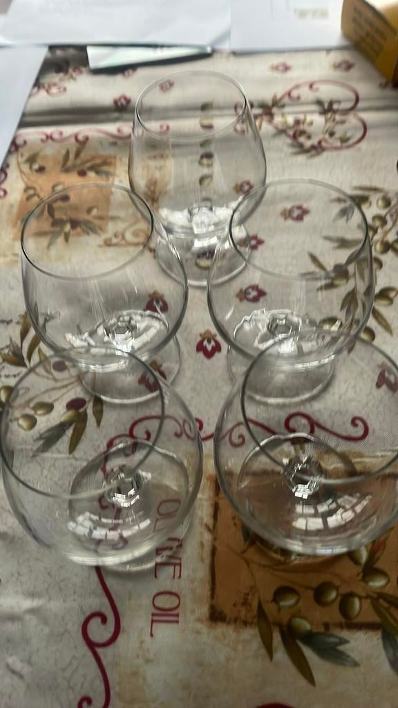 Verres à cognac, Enlèvement ou Envoi, Comme neuf