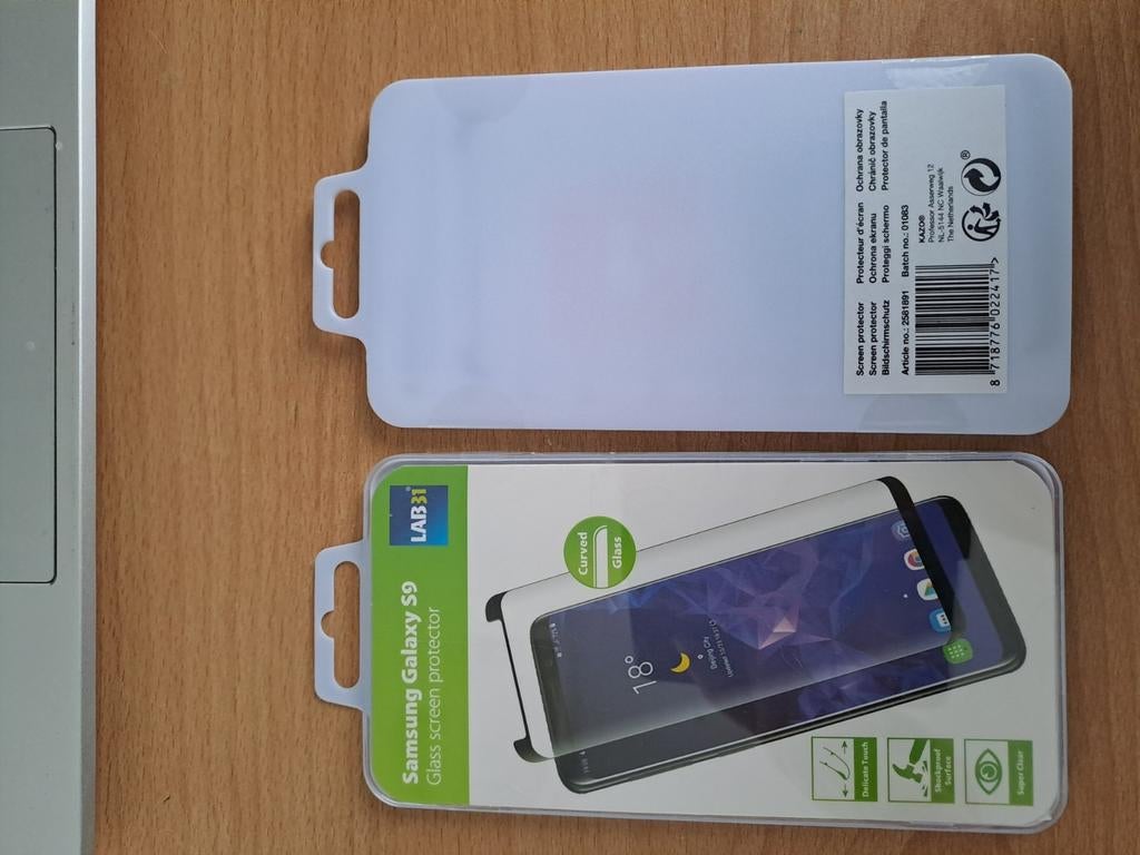 S9 Samsung tempered glas, Ophalen of Verzenden, Nieuw, Samsung