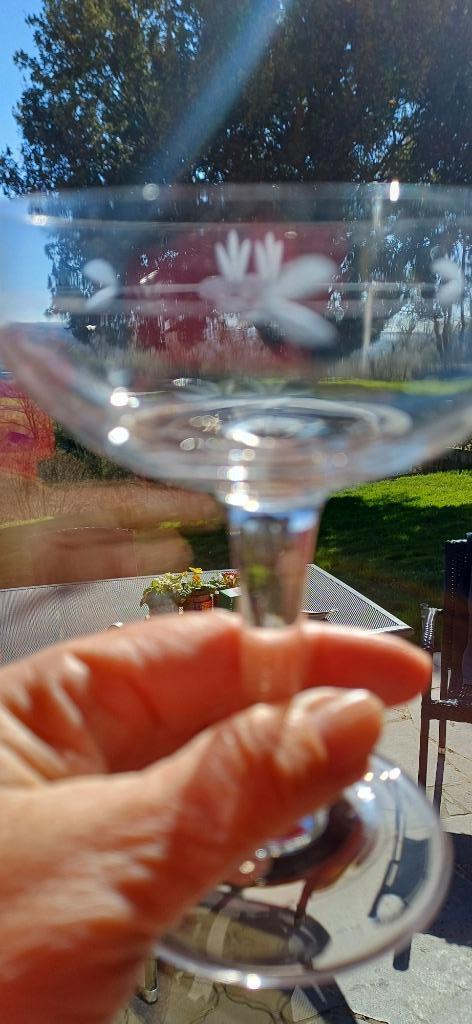 11 coupes en cristal, Enlèvement