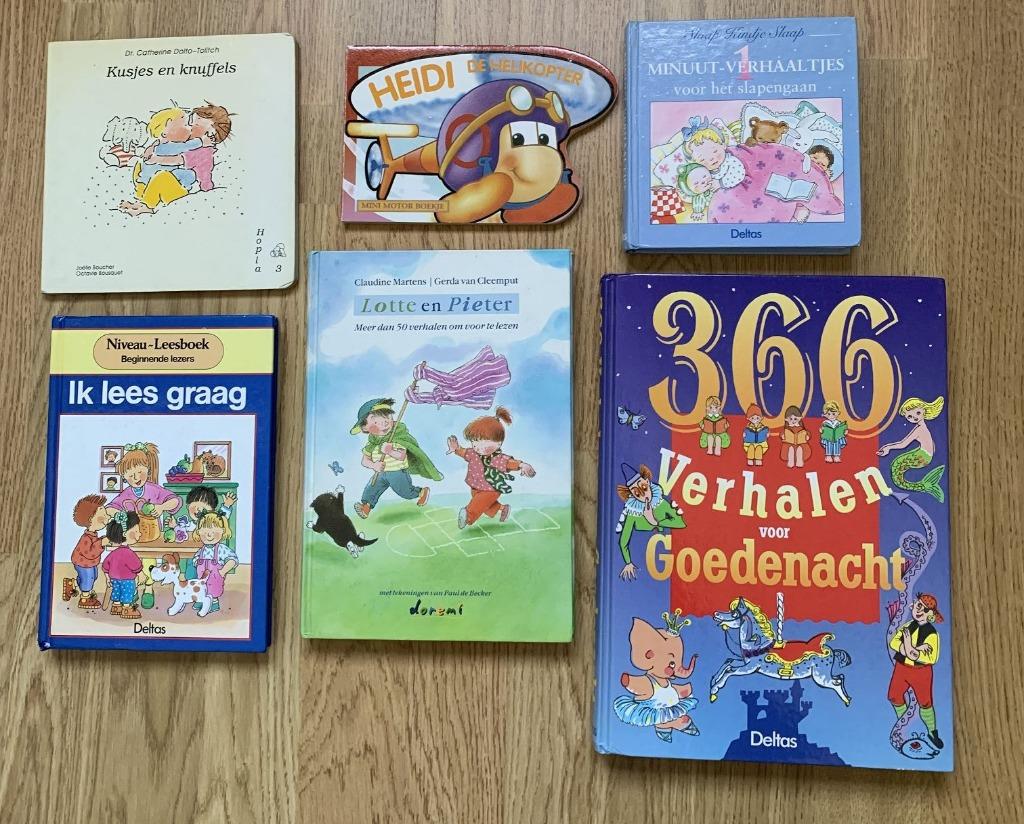 peuterboekjes en verhaaltjes slapengaan, Ophalen, 1 tot 2 jaar