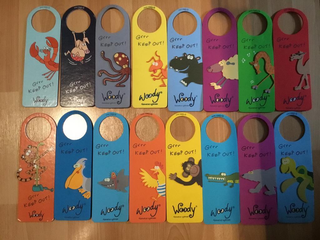 Verzameling Woody deurhangers, Enlèvement ou Envoi