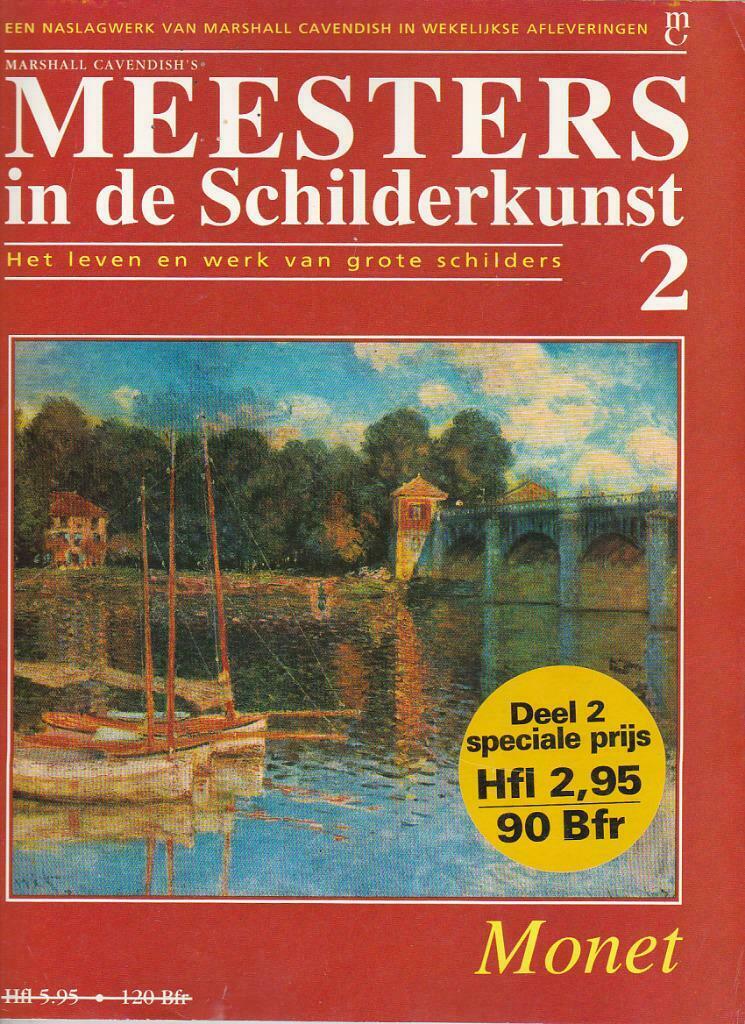 Meesters in de schilderkunst 2 MONET., Enlèvement ou Envoi, Utilisé, Peinture et dessin