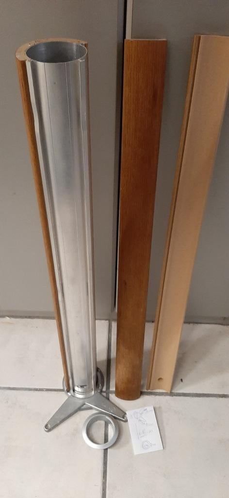 Tafelpoot met houten aankleding, Enlèvement ou Envoi, Comme neuf, Pied de table