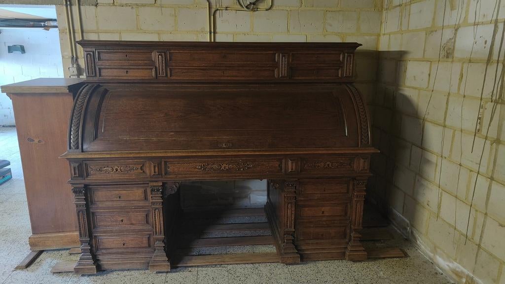 Antieke secretaire (bureau), Ophalen