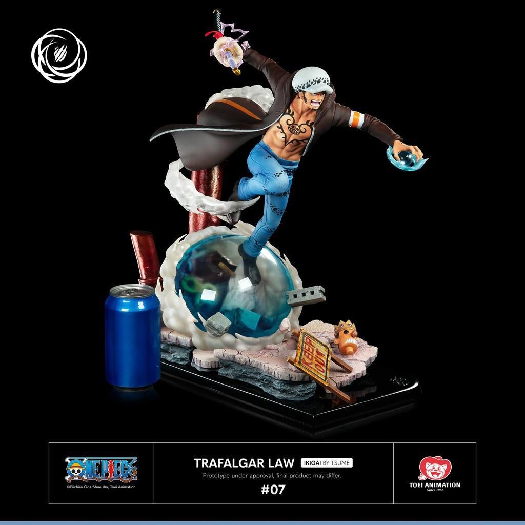 Tsume Trafalgar Law ikigai 1/6eme Figurine statue resine, Enlèvement, Comme neuf