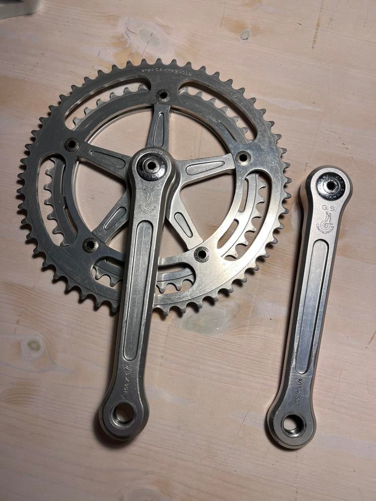 Campagnolo Gran Sport crankstel (170mm), Fietsen en Brommers, Fietsonderdelen, Ophalen of Verzenden, Zo goed als nieuw