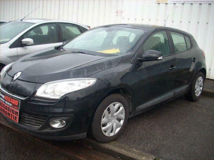 renault megane, Auto's, Zwart, Bedrijf, Navigatiesysteem, Te koop