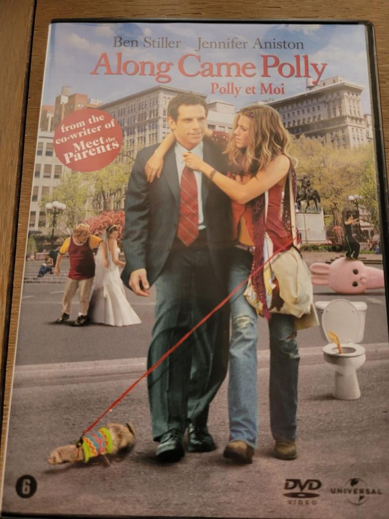 Along came Polly   " Polly et moi"., Vanaf 6 jaar, Verzenden, Zo goed als nieuw, Romantische komedie