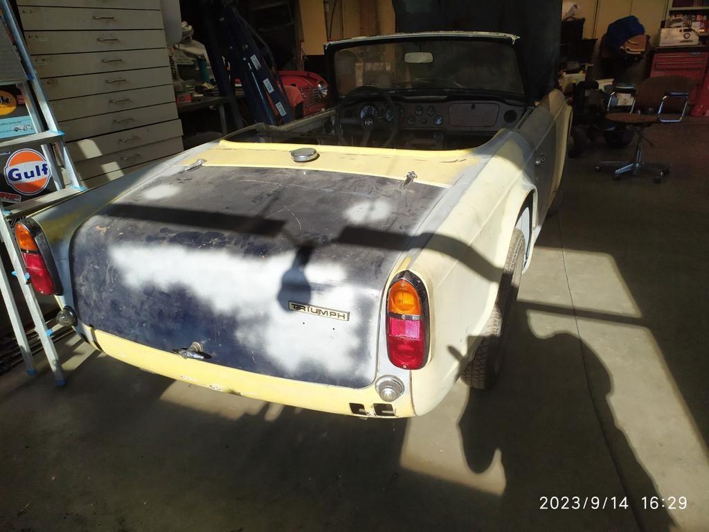 Triumph TR5PI 1968, Autos, Oldtimers & Ancêtres, Particulier, Triumph, Enlèvement