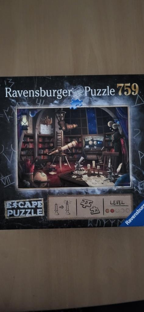 Escape Puzzle The Observatory, Ravensburger,  759 stukjes, Ophalen