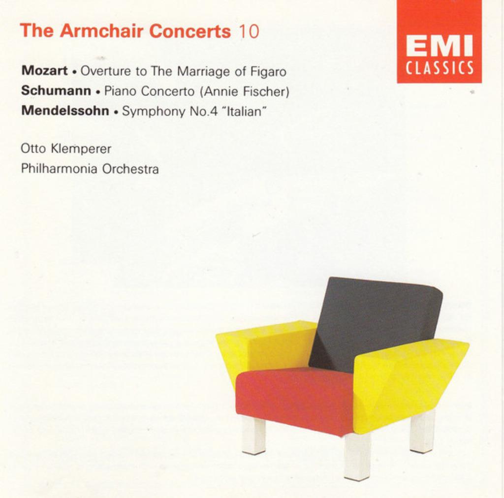 CD MOZART,SCHUMANN,MENDELSSOHN,OTTO KLEMPERER, Enlèvement ou Envoi