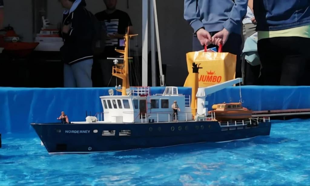 bateau radiocommandé Norderney Robbre, Enlèvement, Comme neuf, Autres marques