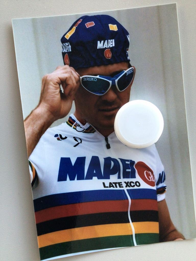 Wielerfoto 1997 team mapei johan museeuw, Verzenden