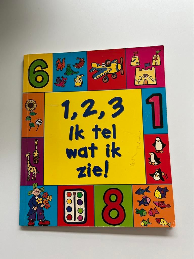 Boekje leren tellen, Kinderen en Baby's, Ophalen of Verzenden, Zo goed als nieuw