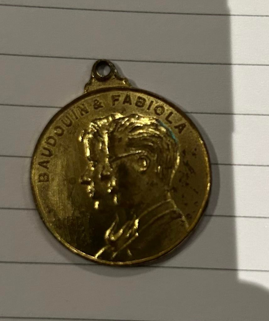 Amulette Baudouin et Fabiola 15 décembre 1960, Enlèvement ou Envoi, Utilisé